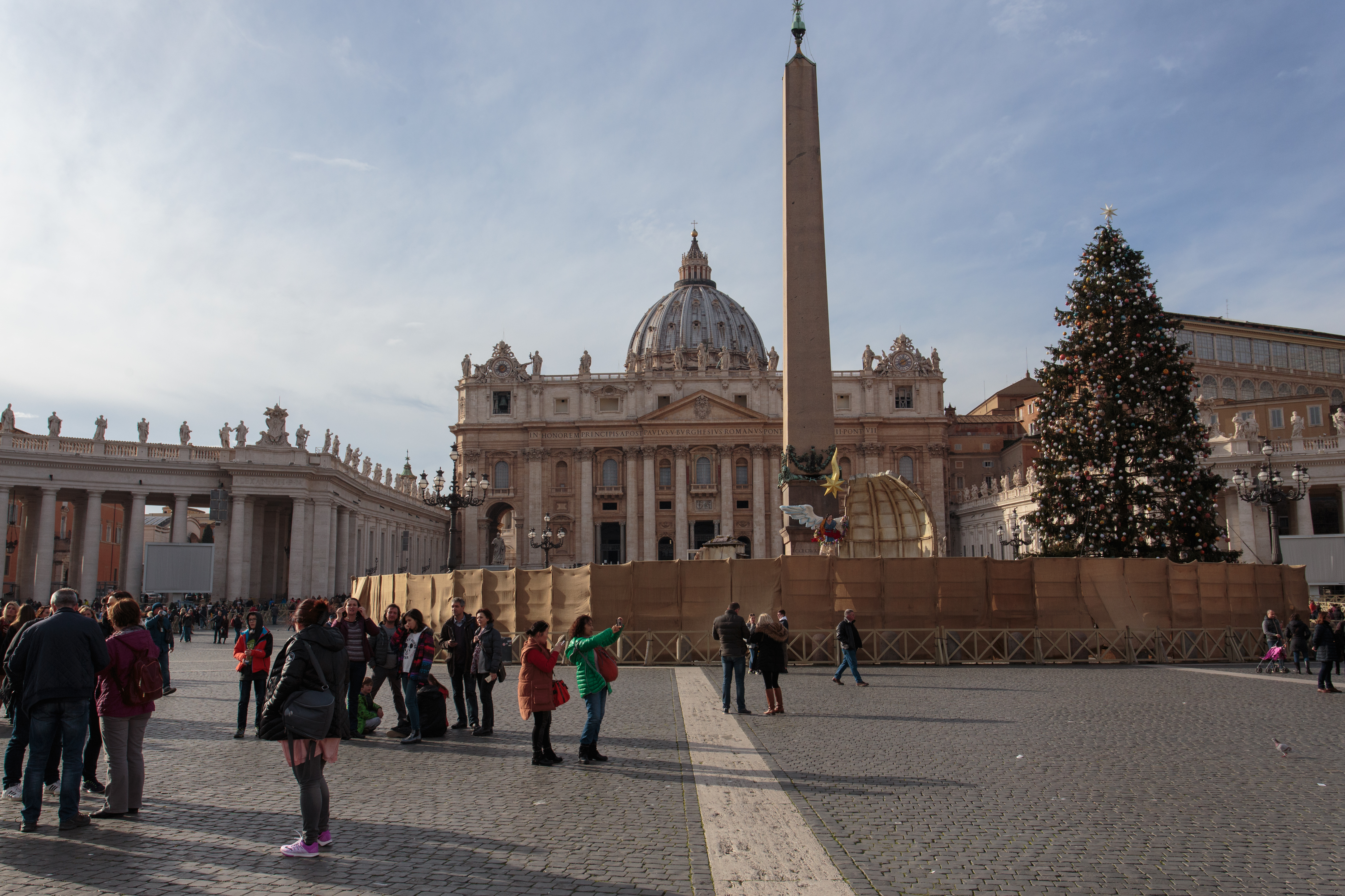 Tourists at Vatican